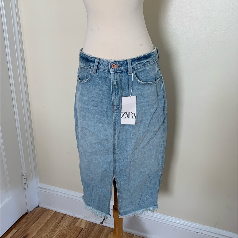 Zara Denim Skirt